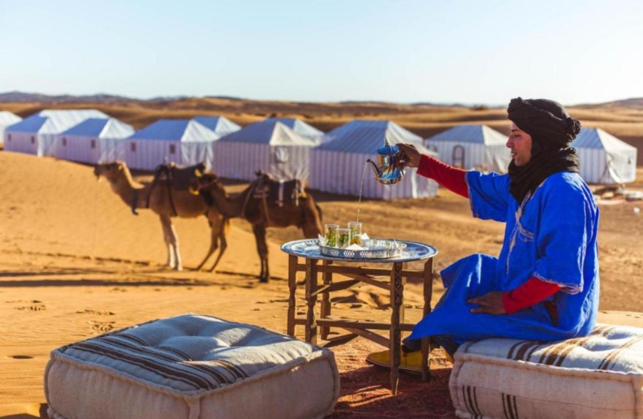 Desert Berber Fire Camp 메르주가 외부 사진