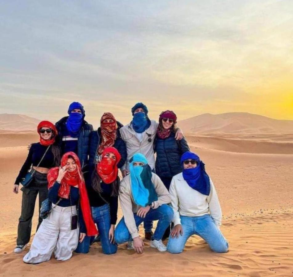 Desert Berber Fire Camp 메르주가 외부 사진