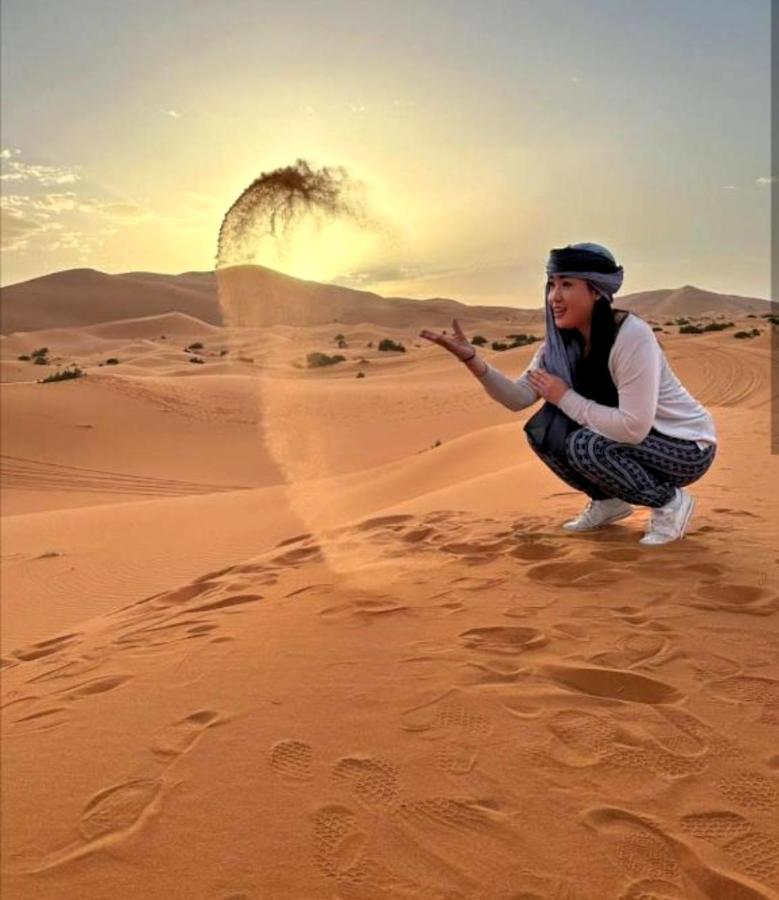 Desert Berber Fire Camp 메르주가 외부 사진