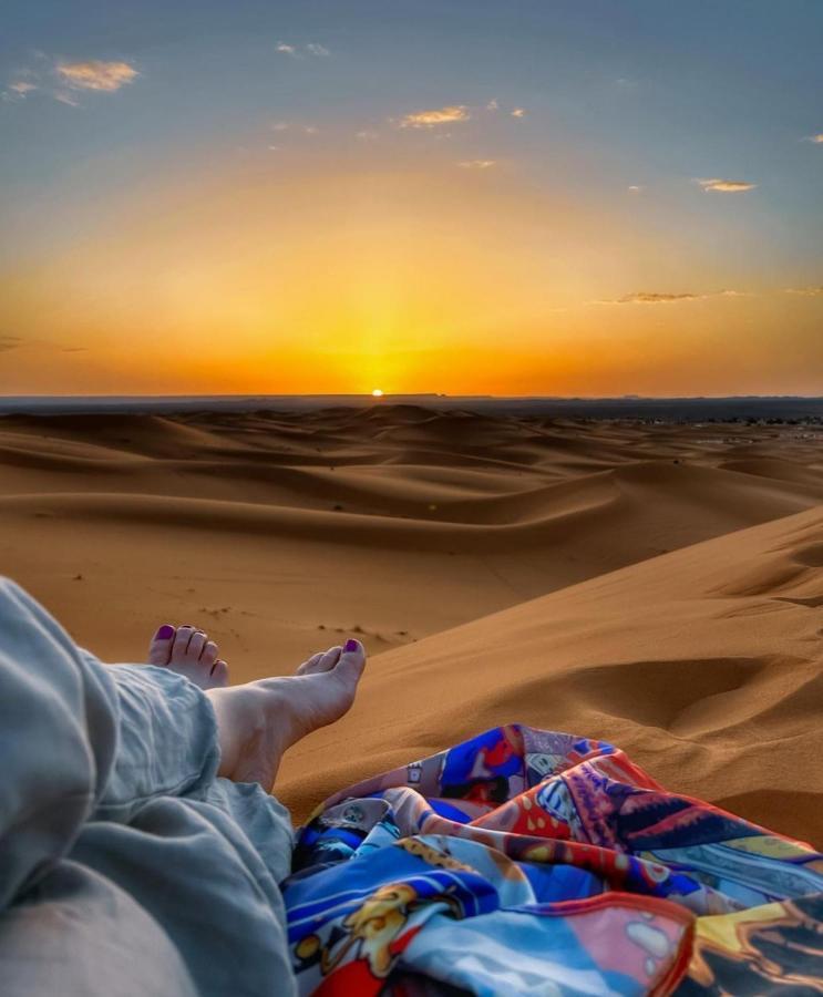 Desert Berber Fire Camp 메르주가 외부 사진