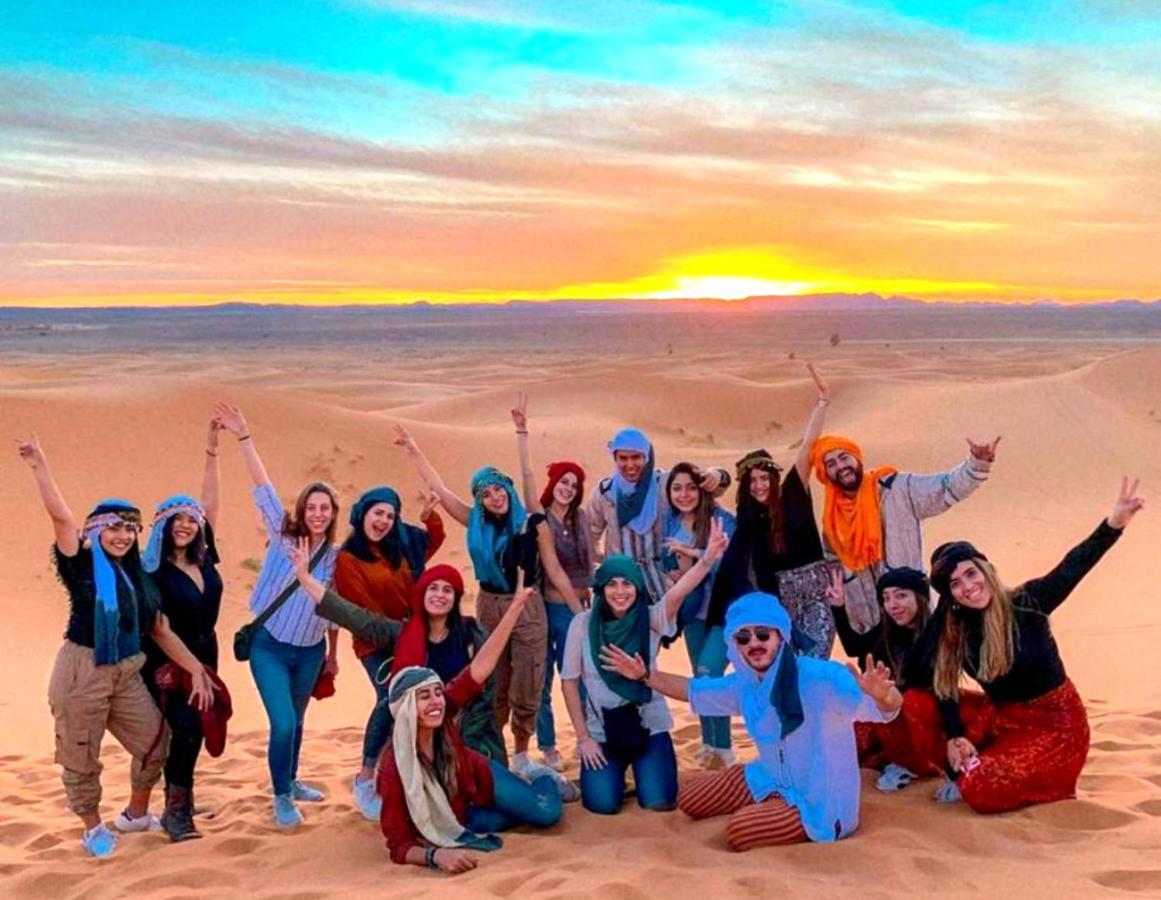 Desert Berber Fire Camp 메르주가 외부 사진