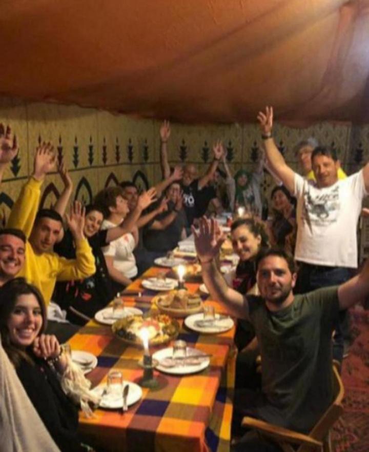 Desert Berber Fire Camp 메르주가 외부 사진