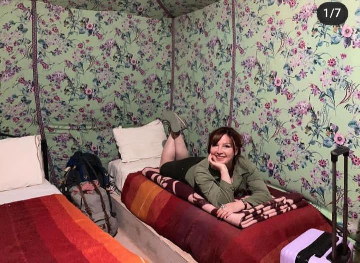 Desert Berber Fire Camp 메르주가 외부 사진