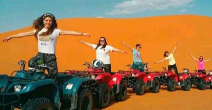 Desert Berber Fire Camp 메르주가 외부 사진