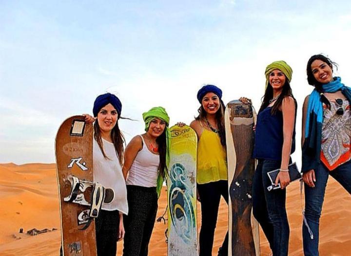 Desert Berber Fire Camp 메르주가 외부 사진