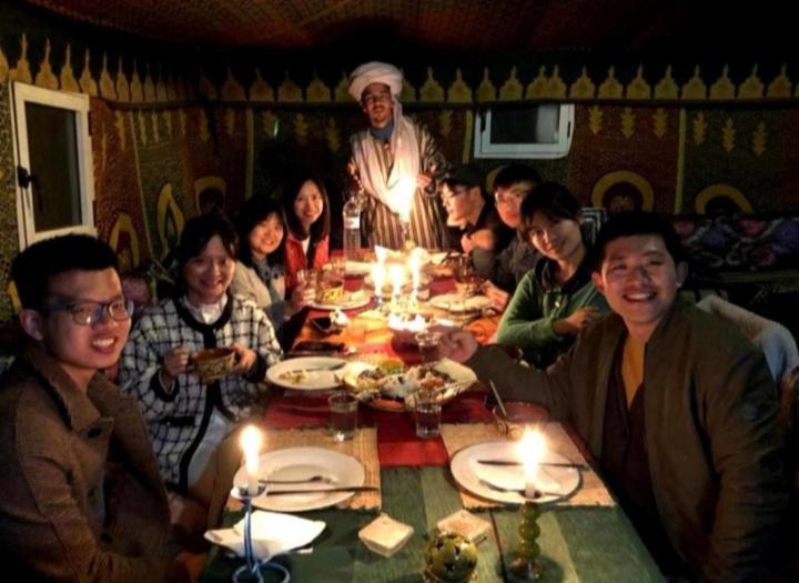Desert Berber Fire Camp 메르주가 외부 사진