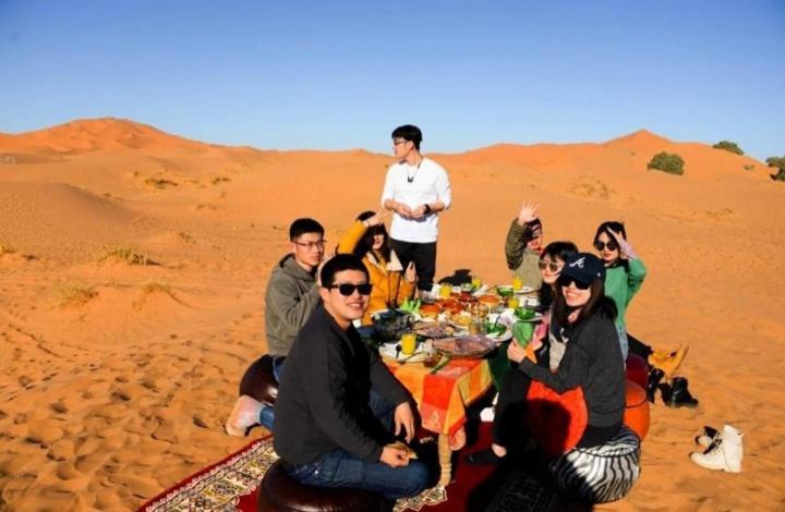 Desert Berber Fire Camp 메르주가 외부 사진