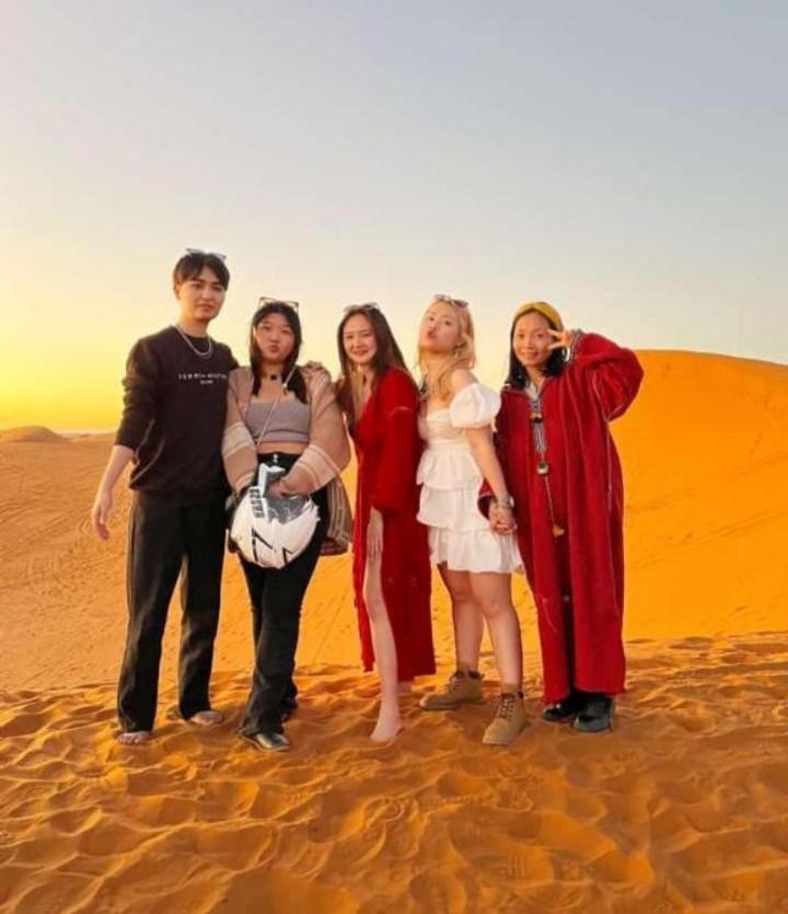 Desert Berber Fire Camp 메르주가 외부 사진