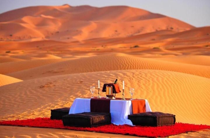 Desert Berber Fire Camp 메르주가 외부 사진