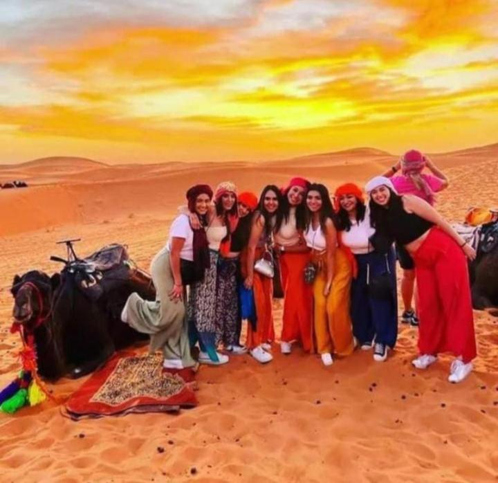 Desert Berber Fire Camp 메르주가 외부 사진