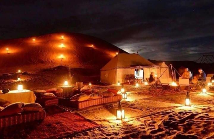 Desert Berber Fire Camp 메르주가 외부 사진