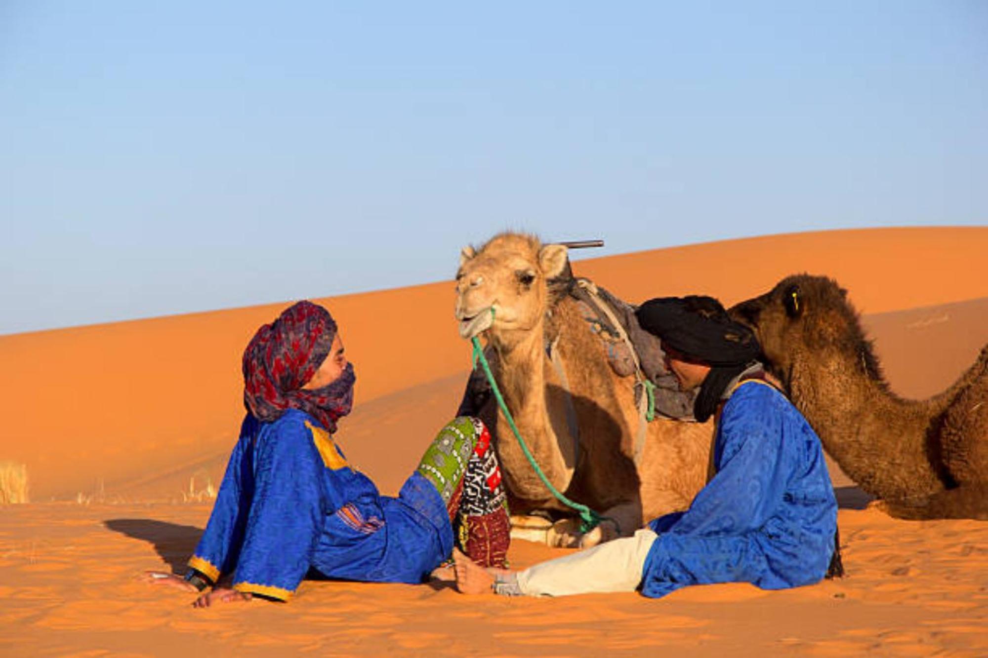 Desert Berber Fire Camp 메르주가 외부 사진