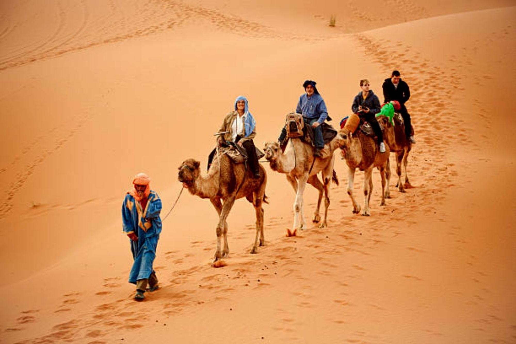 Desert Berber Fire Camp 메르주가 외부 사진