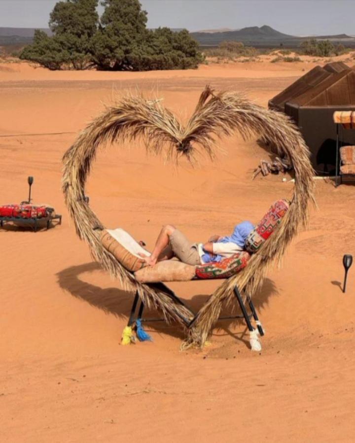 Desert Berber Fire Camp 메르주가 외부 사진