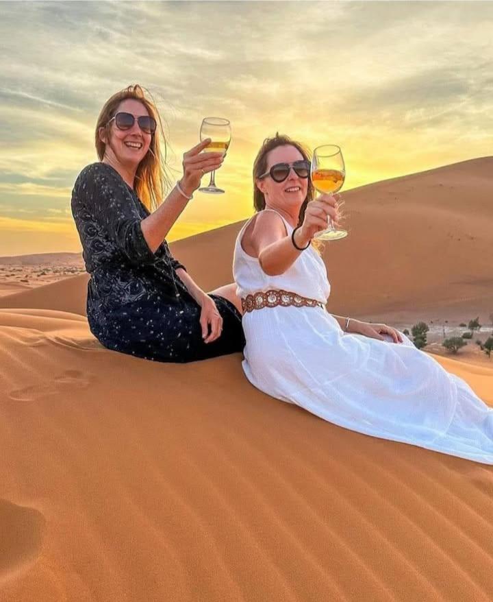 Desert Berber Fire Camp 메르주가 외부 사진