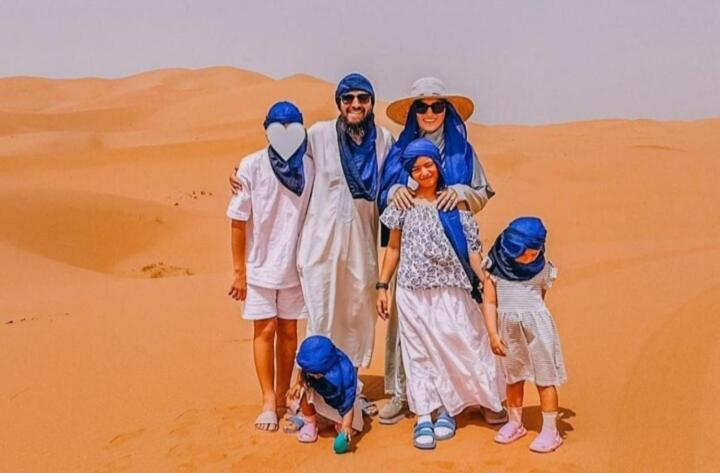 Desert Berber Fire Camp 메르주가 외부 사진