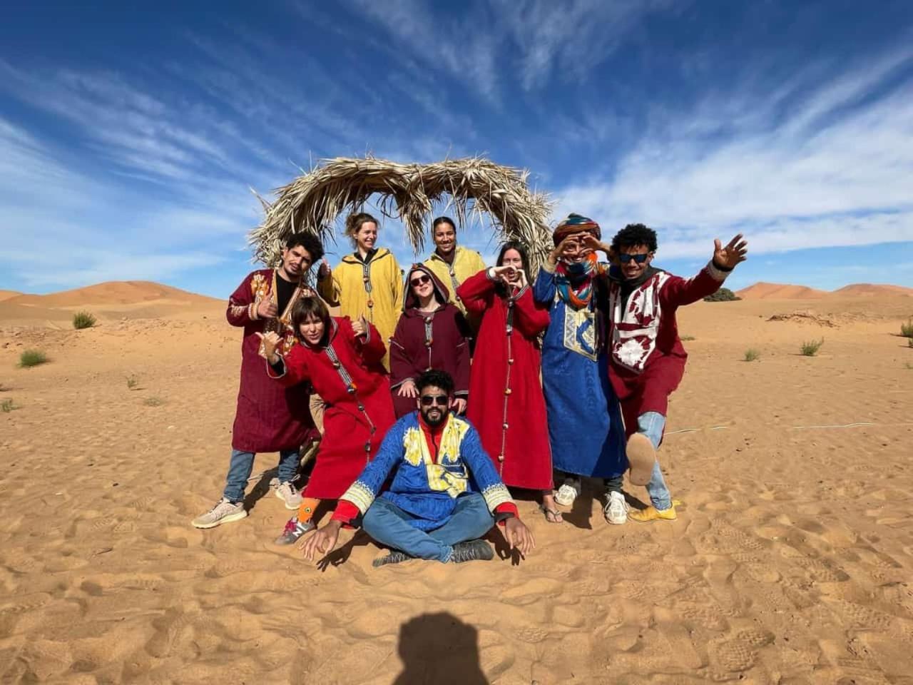 Desert Berber Fire Camp 메르주가 외부 사진
